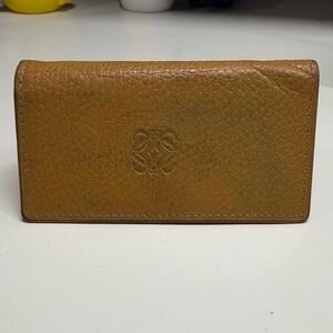 Loewe Mustard Yellow Key Case